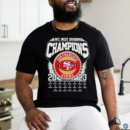 Nfc West Division Champions San Francisco 49ers 2023 Shirt