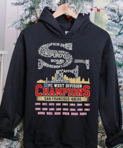 Nfc West Division Champions San Francisco 49ers PLAYER NAME CITY T Shirt