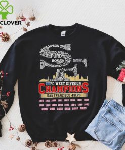 Nfc West Division Champions San Francisco 49ers PLAYER NAME CITY T Shirt