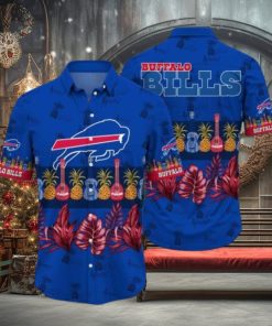 Nfl Buffalo Bills 3D Hawaiian Shirt Design Trending Summer 2024 Men And Women For Fans