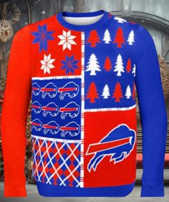 Nfl Buffalo Bills Busy Block Ugly Christmas Sweaters 1 Nfl Buffalo Bills Busy Block Ugly Christmas Sweaters