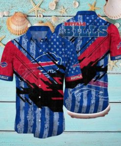 Nfl Buffalo Bills Flag 3d Hawaiian Shirt For Fans