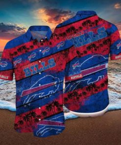 Nfl Buffalo Bills Summer 3d Hawaiian Shirt For Fans