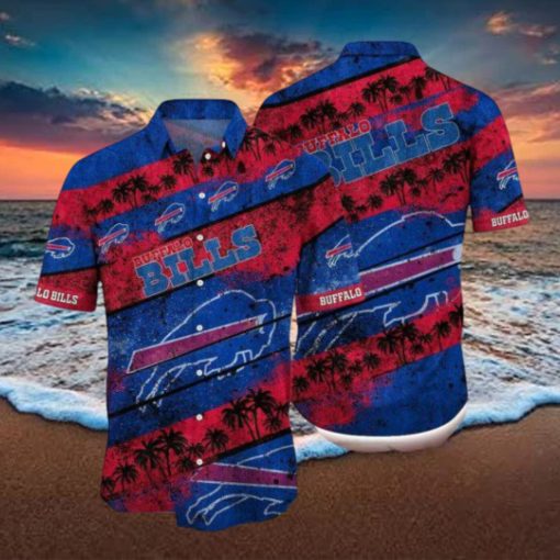 Nfl Buffalo Bills Summer 3d Hawaiian Shirt For Fans