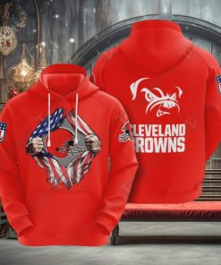 Nfl Cleveland Browns Best 3D Hoodies Print