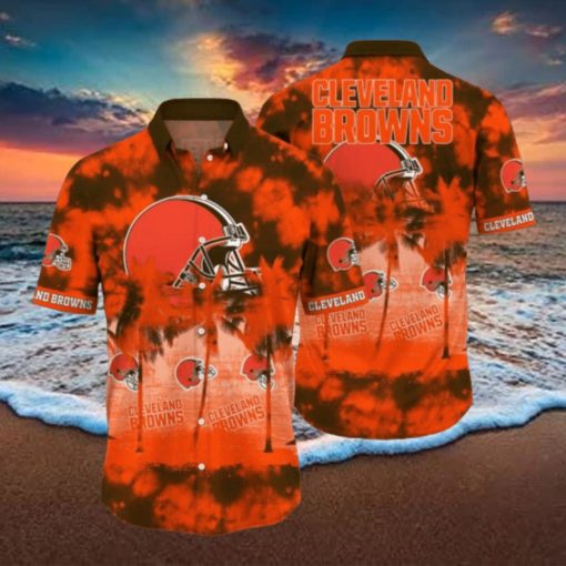 Nfl Cleveland Browns Hawaiian Shirt 3D Printed Aloha Shirt Limited Shirt