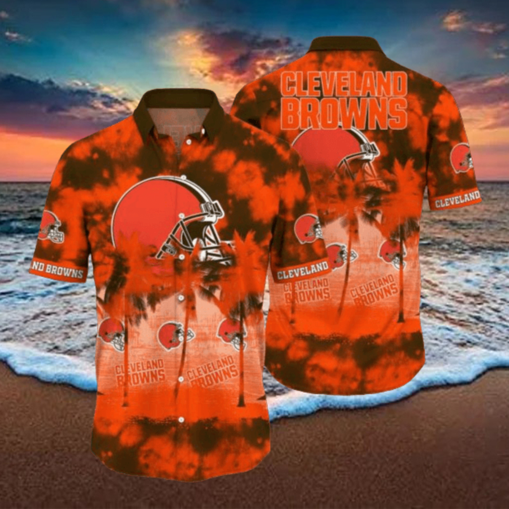 Nfl Cleveland Browns Hawaiian Shirt 3D Printed Aloha Shirt Limited Shirt Nfl Cleveland Browns Hawaiian Shirt 3D Printed Aloha Shirt Limited Shirt