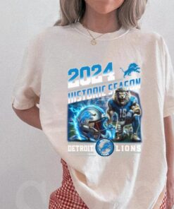 Nfl Detroit Lions 2024 Historic Season Never In Doubt Shirt