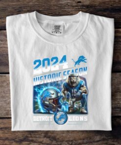 Nfl Detroit Lions 2024 Historic Season Never In Doubt Shirt