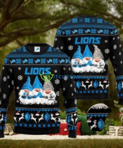 Nfl Detroit Lions Gnome Ugly Christmas Sweaters