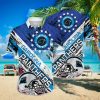 Customized Carolina Panthers NFL Flower Summer Tropical Hawaiian Shirt