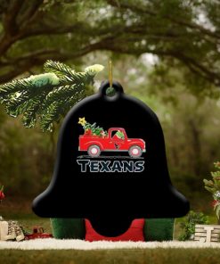 Nfl Houston Texans Santa Grinch Driving Truck Christmas 2023 Ornament