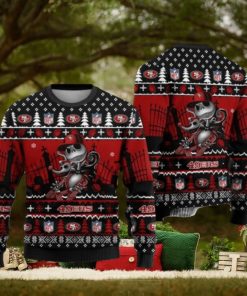 Nfl Jack Skellington San Francisco 49Ers Ugly Christmas Sweaters