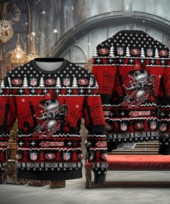 Nfl Jack Skellington San Francisco 49Ers Ugly Christmas Sweaters