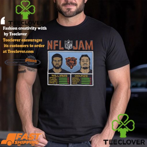 Nfl Jam Bears Williams And Odunze Shirt