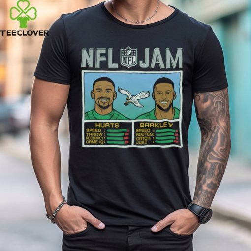 Nfl Jam Eagles Hurts And Barkley Shirt