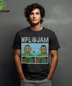Nfl Jam Eagles Hurts And Barkley Shirt