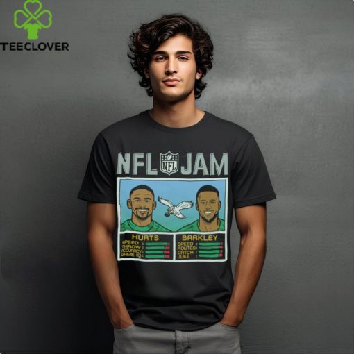 Nfl Jam Eagles Hurts And Barkley Shirt