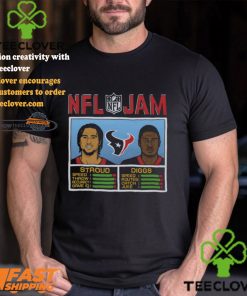 Nfl Jam Texans Stroud And Diggs Shirt