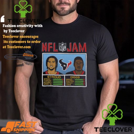 Nfl Jam Texans Stroud And Diggs Shirt