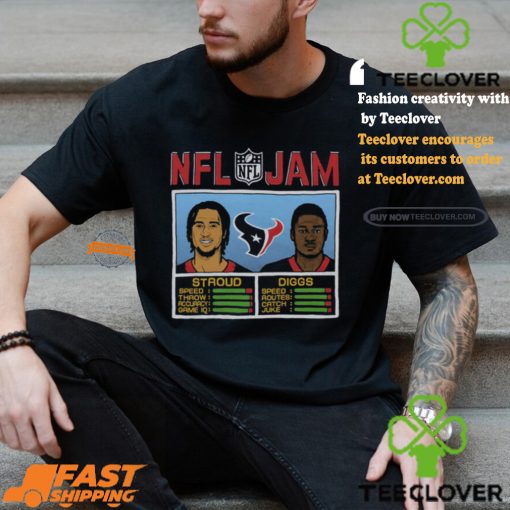 Nfl Jam Texans Stroud And Diggs Shirt