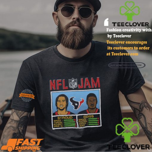 Nfl Jam Texans Stroud And Diggs Shirt