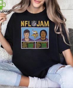 Nfl Jam Vikings Mccarthy And Jefferson Shirt