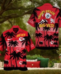 Nfl Kansas City Chiefs Hawaiian Shirt And Shorts Travis Kelce Big Yeti Aloha Summer Beach Shirt Football Gift Nike Super Bowl Kc Chiefs Button Up Shirts