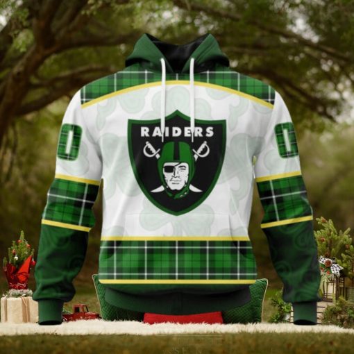 Nfl Las Vegas Raiders Special Design For St Patrick Day Hoodie