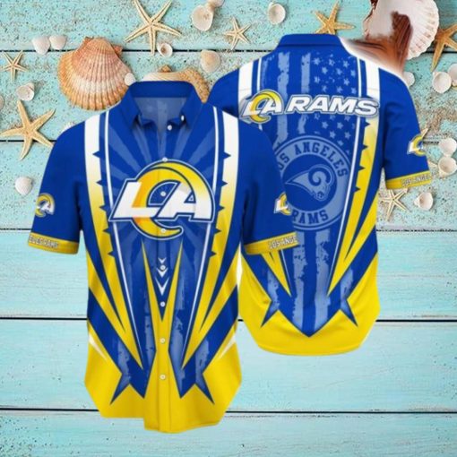 Nfl Los Angeles Rams Casual Hawaiian Shirt For Fans