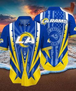 Nfl Los Angeles Rams Casual Hawaiian Shirt For Fans