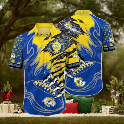 Nfl Los Angeles Rams Style Vintage Summber Beach Trendy Hawaiian Shirt Aloha Shirt