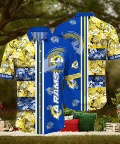 Nfl Los Angeles Rams Tropical Beach Summer Trendy Hawaiian Shirt Aloha Shirt