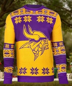 Nfl Minnesota Vikings Big Log Ugly Christmas Sweaters