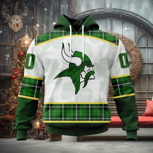 Nfl Minnesota Vikings Special Design For St Patrick Day Hoodie