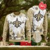 Nfl Las Vegas Raiders Hohoho Santa Hat Christmas Ugly Sweater