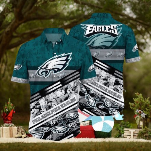 Nfl Philadelphia Eagles Hawaiian Shirt Beach Gift For Football Fans