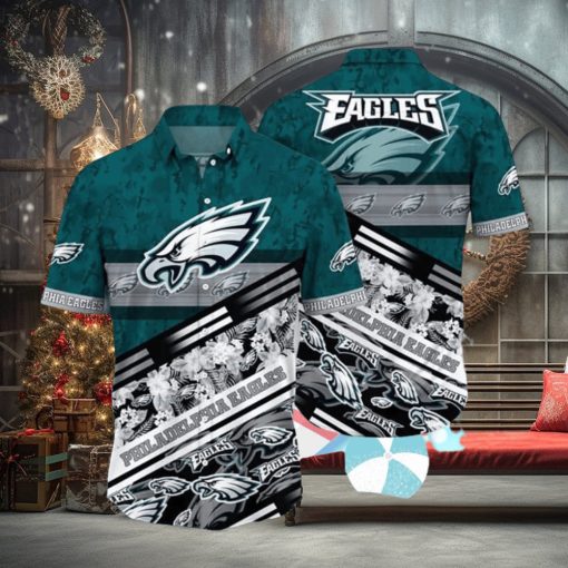 Nfl Philadelphia Eagles Hawaiian Shirt Beach Gift For Football Fans