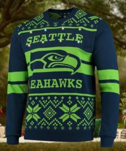 Nfl Seattle Seahawks Green Design Ugly Christmas Sweaters