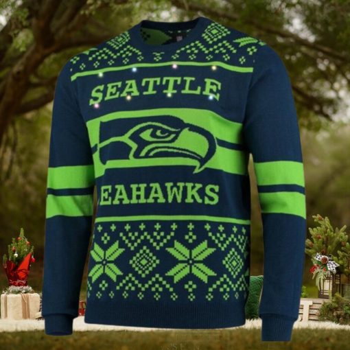 Nfl Seattle Seahawks Green Design Ugly Christmas Sweaters