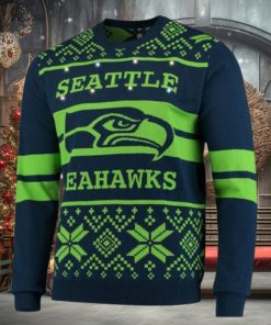 Nfl Seattle Seahawks Green Design Ugly Christmas Sweaters