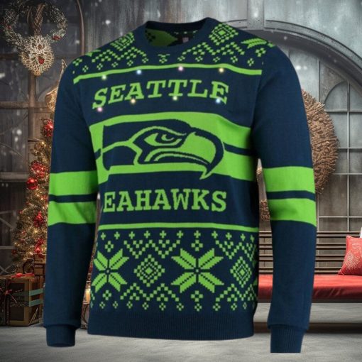 Nfl Seattle Seahawks Green Design Ugly Christmas Sweaters