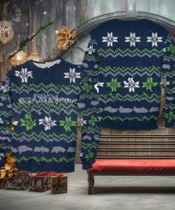 Nfl Seattle Seahawks V3 Ugly Sweater Christmas For Fans