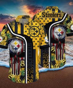 Nfl Steelers Hawaiian Shirt 3D Printed Aloha Shirt For Men Women Summer Vacation Gift