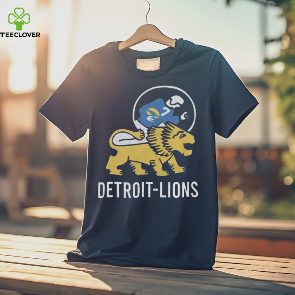 Nfl Team Detroit Lions '52 Homage Tri Blend Shirt