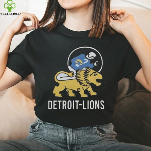 Nfl Team Detroit Lions ’52 Homage Tri Blend Shirt