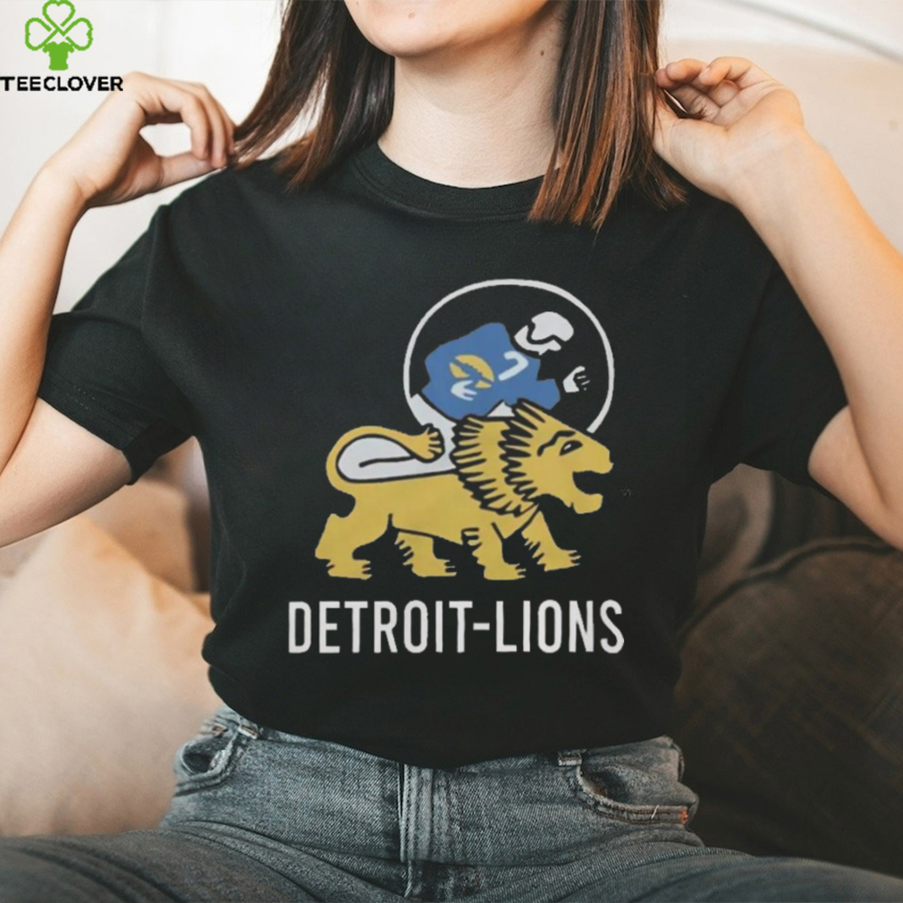 Nfl Team Detroit Lions '52 Homage Tri Blend Shirt - Limotees