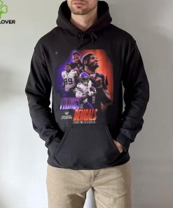 Nfl afc nfc north saturday showdown to kickoff minnesota vikings versus cincinnati bengals poster shirt