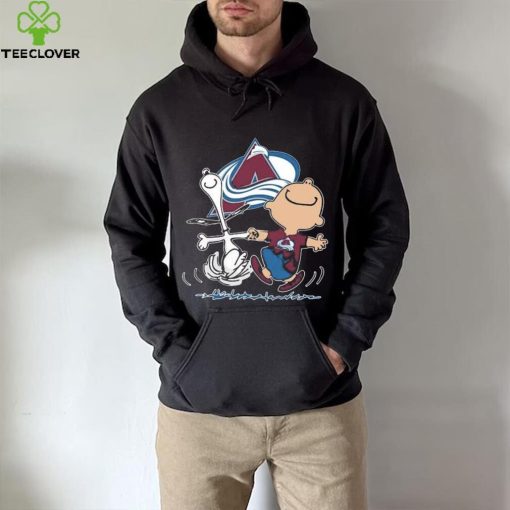 Nhl Colorado Avalanche Charlie Brown Snoopy Colorado Avalanche hoodie, sweater, longsleeve, shirt v-neck, t-shirt