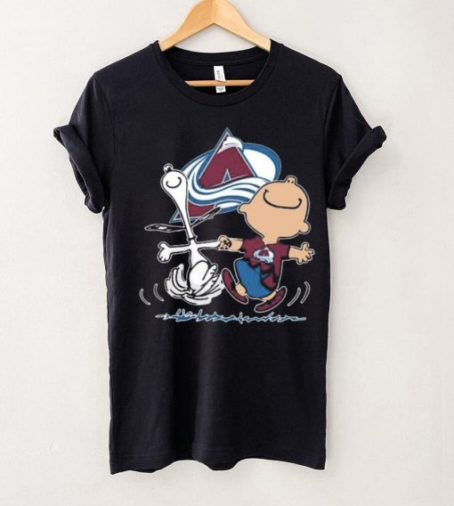 Nhl Colorado Avalanche Charlie Brown Snoopy Colorado Avalanche hoodie, sweater, longsleeve, shirt v-neck, t-shirt